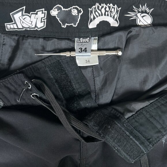 Lost Enterprises Mayhem Black Sheep Y2K Board Shorts Men's 34 - Picture 3 of 13